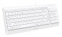 Клавиатура + мышь A4Tech Fstyler F1512 клав:белый мышь:белый USB (F1512 WHITE) (id 39179)