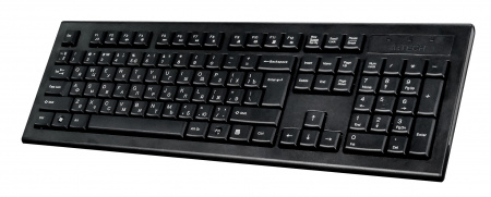 Клавиатура + мышь A4Tech 7100N клав:черный мышь:черный USB беспроводная (id 39171)