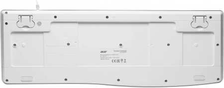 Клавиатура Acer OKW301 белый USB (ZL.KBDCC.01B) (id 27208)