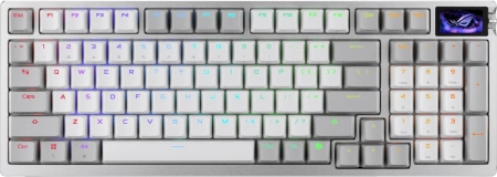 Клавиатура ASUS M901 ROG AZOTH 96 HE/WHT/HFXV2/RU/ABS/ ASUS M901 ROG AZOTH 96 HE/WHT/HFXV2/RU/ABS (id 56898)