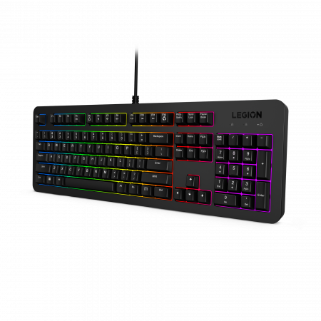 Клавиатура Lenovo Legion K310 RGB черный USB Multimedia for gamer LED (GY41N91872) (id 39204)