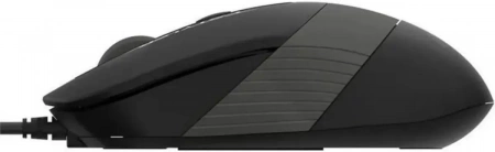 Мышь A4Tech Fstyler FM10S черный/серый оптическая 1600dpi silent USB 3but (FM10S USB GREY) (id 39444)