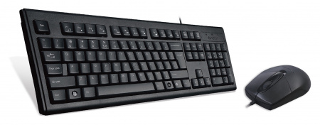 Клавиатура + мышь A4Tech KRS-8372 клав:черный мышь:черный USB (id 39202)