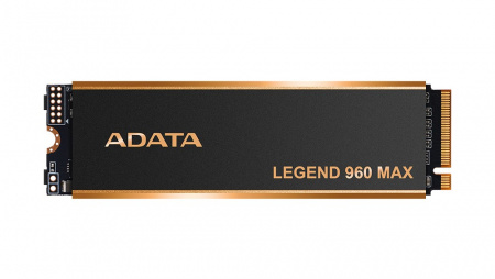 Твердотельный накопитель SSD ADATA LEGEND 960 MAX 2TB M.2 2280 ALEG-960M-2TCS PCIe Gen4x4 with NVMe, 7400/6800, IOPS 750/630, MTBF 2M, 3D NAND, 1560TBW, work with PS5, Heat Sink, RTL (id 49928)