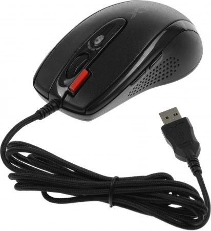 Мышь A4Tech X-7120 черный оптическая 2000dpi USB2.0 7but (X-710BK+X7-200MP) (id 39456)
