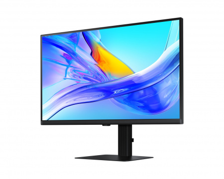 Монитор Samsung 27" ViewFinity S8 S27D804UAI IPS LED 16:9 3840x2160x60Hz 5ms 350cd 1000:1 178/178 1,07 млрд DP/ HDMI/ USB-C (90 Вт)/ USB3.0x3/Tilt/ Swiv/ HAS/ Pivot/ VESA/ Black (id 27675)