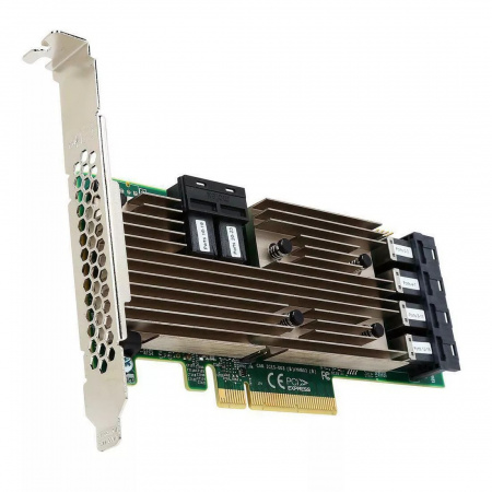 Адаптер Broadcom/LSI 9305-24i (PCI-E 3.0 x8, LP ) SAS/SATA 12G, Non-RAID -до 1024, 24port (6*intSFF8643), каб. отдельно, 1 year (id 26052)