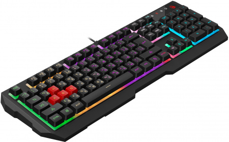 Клавиатура + мышь A4Tech Bloody B1700 клав:черный мышь:черный USB LED (B1700 (B140N + ES7 + BP-50M)) (id 39172)