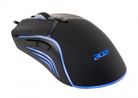 Мышь Acer OMW144 черный оптическая (3200dpi) USB (7but) (id 36370)