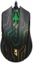 Мышь A4Tech X89 Maze черный оптическая 2400dpi USB 8but (X89 (MAZE)) (id 39321)