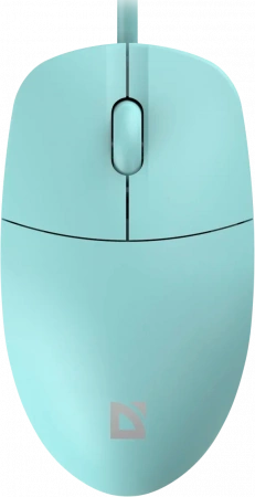 Мышь Defender Azora MB-241 голубой оптическая 1200dpi silent USB 2but (52243) (id 54484)
