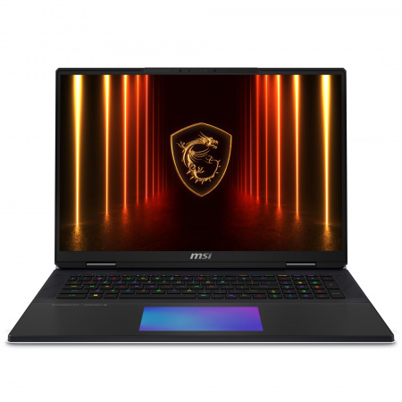 Ноутбук MSI Titan 18 HX AI A2XWJG-206RU Intel Core Ultra 9 275HX / 64Gb DDR5 / 2*2Tb SSD / 18" 3840x2400 IPS, 120Hz, MiniLED, HDR1000 / NVIDIA RTX 5090 24Gb / LAN / WiFi / BT / Thunderbolt 5 / Cam / 99.9Wh / Win 11 Home / Black / 1Y (id 34591)
