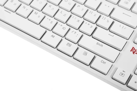 Redragon Механическая клавиатура Anubis RU,RGB,белый,BT+2.4G,тонкая (id 54843)
