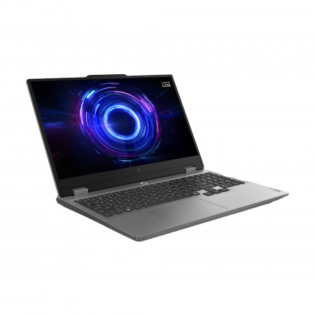 Ноутбук Lenovo LOQ 15IRX10/ Intel Core i7-13645HX/16Gb/ 512GB/ 15.6"(1920x1080) IPS 300nits AG 100%SRGB,144Hz/ 8Gb NVIDIA GeForce RTX5050/ LAN/ WiFi/ BT/ TPM/ FHDCam/ BKLTKB/ 60Wh/ NoOS/ LunaGrey/1Y(83JE0189RK)(id 58125)