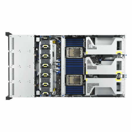 ASUS 2U RS720-E12-RS12U / 2U / 2*LGA4710 up to 350W / 32*DDR5 RDIMM / 12*3.5 SAS/SATA/NVME / 3*FHFL Gen5 x16 + 2*FHHL Gen5 x16 / 2*M.2 2260-80 NVME / 2*OCP Gen5 x16 / IPMI 2.0 / 2*USB 3.2 / mDP / 2*2700W / Rails / 1Y (id 40854)