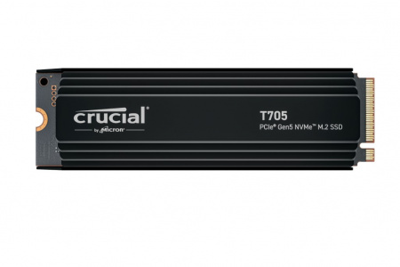 Твердотельный накопитель SSD Crucial T705 1TB PCIe Gen5 NVMe M.2 SSD with heatsink CT1000T705SSD5 (id 38996)