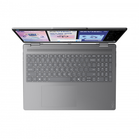 Ноутбук Lenovo Yoga 7 2-in-1 16ILL10 Intel Core Ultra 5 226V / 16GB LPDDR5x / 512GB SSD / 16" (1920x1200) IPS Touch, 300nits, Glossy, Dolby Vision / Intel Arc Graphics / 2*TB4 / FPR / WiFi / BT / CAM / 70Whr / 65W / BacklitKB / Win 11 Home / 1Y (id 54882)