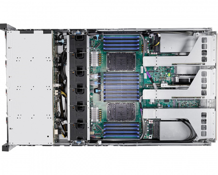Серверная платформа MSI 2U S5062X270RAS12-HE 2*LGA4710 up to 350W / 32*DDR5 RDIMM / 4*3.5 SAS/SATA/NVME + 8*3.5 SAS/SATA / 6*FHFL Gen5 x16 / 2*E1.S rear + 2*M.2 2280-110 NVME / IPMI 2.0 / OCP 3.0 Gen5 x16 / miniDP / 1+1*3200W / Rails (id 60914)