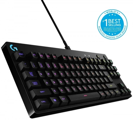 Клавиатура Logitech Gaming Pro механическая черный USB for gamer LED (920-009393) (id 20546)