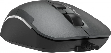 Мышь A4Tech Fstyler FM26 серый/черный оптическая 1600dpi USB для ноутбука 4but (FM26 USB (SMOKY GREY)) (id 39985)