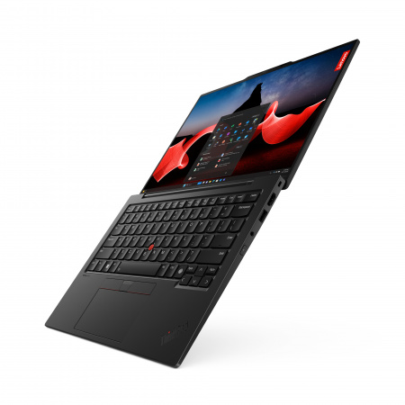 Ноутбук Lenovo ThinkPad X1 Carbon G12 Intel Core Ultra 7 155U / 32GB LPDDR5x / 512GB SSD / 14" WUXGA (1920x1200) IPS, Anti-Glare, 400nits / Intel Graphics / FPR / 2xTB 4 / WiFi / BT / CAM / 57Whr / 65W / BacklitKB / Win 11 Pro / Black / 1Y (id 41559)