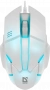 Defender Проводная оптическая мышь Host MB-982 7цветов,1000 dpi,белый_1 (id 55156)