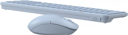 Клавиатура + мышь A4Tech Fstyler FG3300 Air2 клав:синий мышь:синий USB беспроводная slim Multimedia (id 39194)