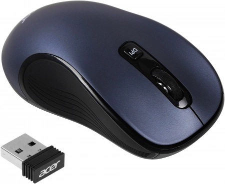 Мышь Acer OMR306 черный/серый оптическая (1600dpi) беспроводная USB (6but) (id 27226)