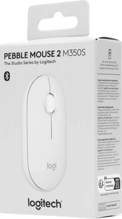 Мышь Logitech Wireless Mouse Pebble 2 M350S WHITE (910-007013) (id 23076)