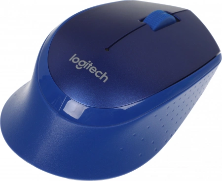 Мышь Logitech M330 Silent Plus синий оптическая 1000dpi silent беспров. USB 2but (910-004925) (id 29389)