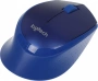 Мышь Logitech M330 Silent Plus синий оптическая 1000dpi silent беспров. USB 2but (910-004925) (id 29389)