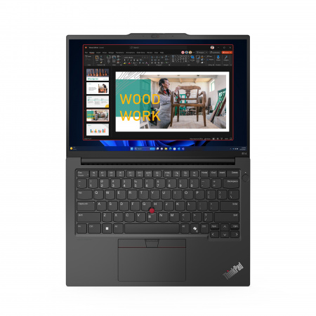 Ноутбук Lenovo ThinkPad E14 Gen 6/Core Ultra 5 125U/32Gb/ 512GB/ 14"(1920x1200) IPS 300nits AG 45% NTSC/ Intel Graphics/ LAN/ WiFi/ BT/ TPM/ FPR / Thunderbolt/ HDCam/ 47Wh/ NoOs/ Black /1Y(21M80024US_32G)(id 59639)