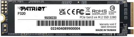Накопитель SSD M.2 2280 2TB P320 P320P2TBM28 PATRIOT (id 59295)