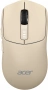 Мышь Acer OMR312 бежевый оптическая 3200dpi беспров. BT/Radio USB 5but (ZL.MCECC.037) (id 31739)