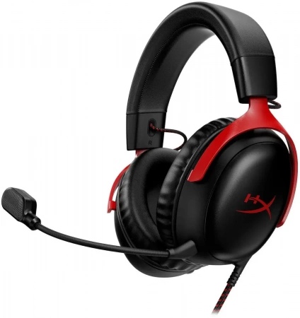 Гарнитура игровая/ HyperX Cloud III Black/Red (727A9AA) (id 17850)