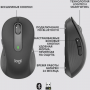 Мышь Logitech SIGNATURE M650 BLACK USB OPTICAL WRL (910-006390) (id 19207)