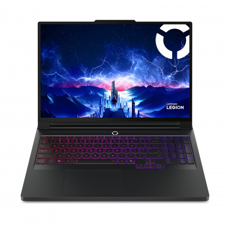 Ноутбук Lenovo Legion Pro 5 16IAX10H/ Intel Core Ultra 9 275HX/32Gb/1Tb/16"(2560x1600)OLED 500nits Glossy 100%DCI-P3,165Hz/ 12Gb NVIDIAGeForce RTX5070/LAN/WiFi/BT/Thunderbolt/TPM/ FHDCam/ RGB BKLTKB/ 80Wh/ Win11Home/ EclipseBlack/1Y(83LU004BRK)(id 60674)