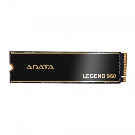 Твердотельный накопитель SSD ADATA Legend 1TB ALEG-960-1TCS PCIe Gen4x4 with NVMe, 7400/6000, IOPS 730/610K, MTBF 2M, 3D NAND, 780TBW, 0,43DWPD, Heat Sink, SMI SM2264, Work with PS5, RTL (937506) (id 49924)