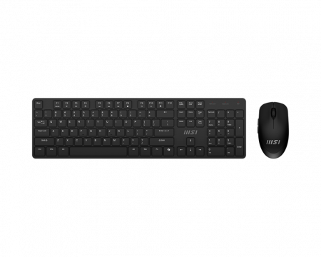 Клавиатура и мышь Keyboard and Mouse MSI FORGE K200 Combo, Wireless, Black (id 35975)