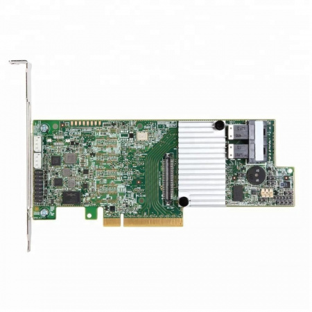 RAID-контроллер Broadcom 9361-8i(2G) SGL (LSI00462 / 05-25420-17 / 03-25420-22004) PCIe 3.0 x8 LP, SAS/SATA 12G, RAID 0,1,5,6,10,50,60, 8port (2*int SFF8643), Cache 2GB, 3108ROC, RTL {5}, (id 26207)