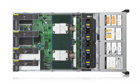 Серверная платформа Gooxi 4U SL401-D36RE-G4 2*LGA4677 up to 350W / 32*DDR5 RDIMM / 36*3.5 SAS/SATA + 4*2.5 SAS/SATA/NVME / 2*FHHL Gen4 x16 + 4*FHHL Gen4 x8 / 2*OCP 3.0 Gen5 x8 / IPMI 2.0 / VGA / 2*1300W (id 54782)
