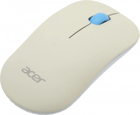 Клавиатура + мышь Acer OCC205 клав:белый мышь:белый/голубой USB беспроводная slim (ZL.ACCEE.00C) (id 32294)