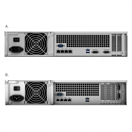 СХД стоечное исполнение 12BAY 2U NO HDD USB3 RS3618XS SYNOLOGY (id 30531)