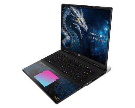 Ноутбук Titan 18 HX Dragon Edition Draco Epic A2WJ-1251RU Intel Ultra 9 290HX/ 96GB/2TbSSD+2TbSSD/ 18"(3840x2400)MiniLED,1000nits,2000000:1,100%DCI-P3,240Hz/ 24GbNVIDIA GeForceRTX5090/ LAN/WiFi/BT/FHDcam+IR/BCLTKB/Win11Home/1Y (9S7-1824D6-1251) (id 58598)