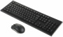 Клавиатура + мышь A4Tech 3000NS клав:черный мышь:черный USB беспроводная Multimedia (id 39169)