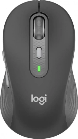 Мышь Logitech M750 графитовый оптическая (4000dpi) беспроводная BT/Radio USB (5but) (id 39229)
