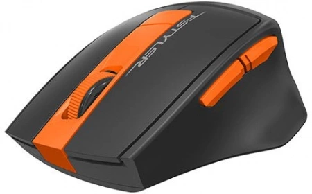 Мышь A4Tech Fstyler FG30S серый/оранжевый оптическая 2000dpi silent беспров. USB 6but (FG30S ORANGE) (id 39820)
