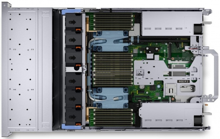 Dell PowerEdge R750 24B ST2 (24x2.5"SAS/SATA,RC1,6*PCI FH+2*PCI LP) no (CPU,MEM,HDDs,PSU,OCP,BOSS),H755 Front,5720 1GB LOM,IDR9 ENT 15G,Bezel,Rails (id 60322)