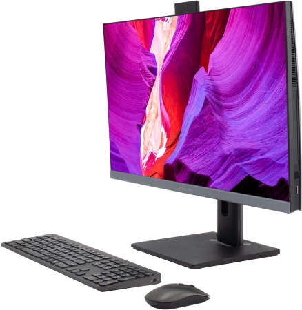 Моноблок Digma Pro Unity / Intel Core i5 13500HX / 16GB DDR4 / 512GB SSD / 27" (1920x1080) VA, Anti-Glare, 250nits / Intel UHD Graphics 730 / Card-Reader / LAN / WiFi / BT / CAM / Win 11 Pro / 90W ext / KB&M (Wireless) / Grey / 1Y (id 55602)