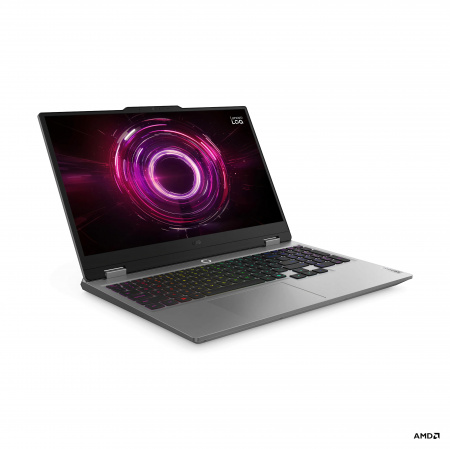 Ноутбук Lenovo LOQ 15AHP10/AMD Ryzen 7 250/16Gb/ 512GB/ 15.6"(1920x1080) IPS 300nits  AG 100%SRGB,144Hz/ 8Gb NVIDIA GeForce RTX5060/ LAN/ WiFi/ BT/ TPM/ FHDCam/ BKLTKB/ 60Wh/ Win11Home/ LunaGrey/1Y(83JG007PUS) (id 55490)